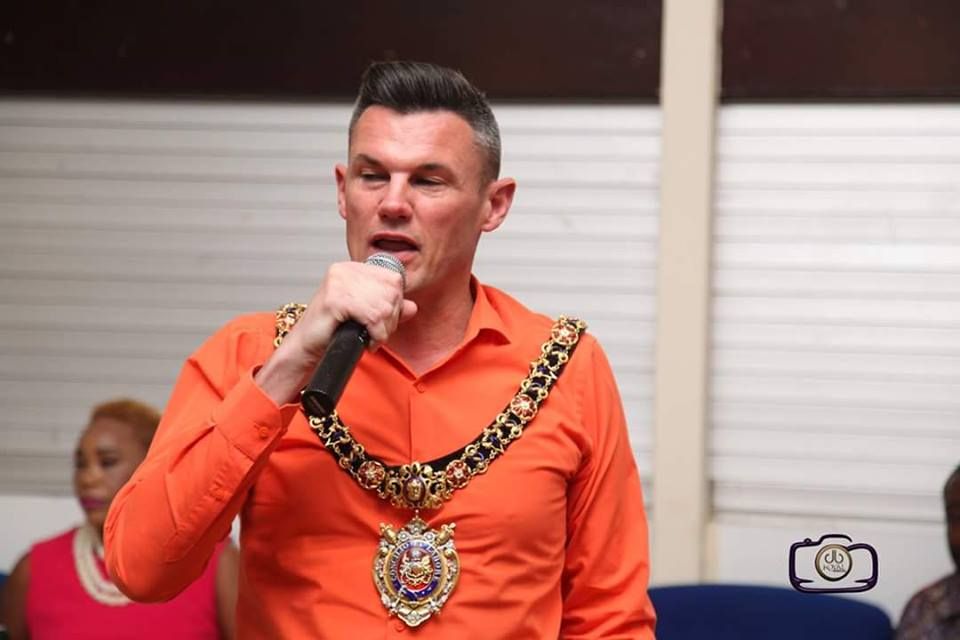 Mayor at Dimobi Launch